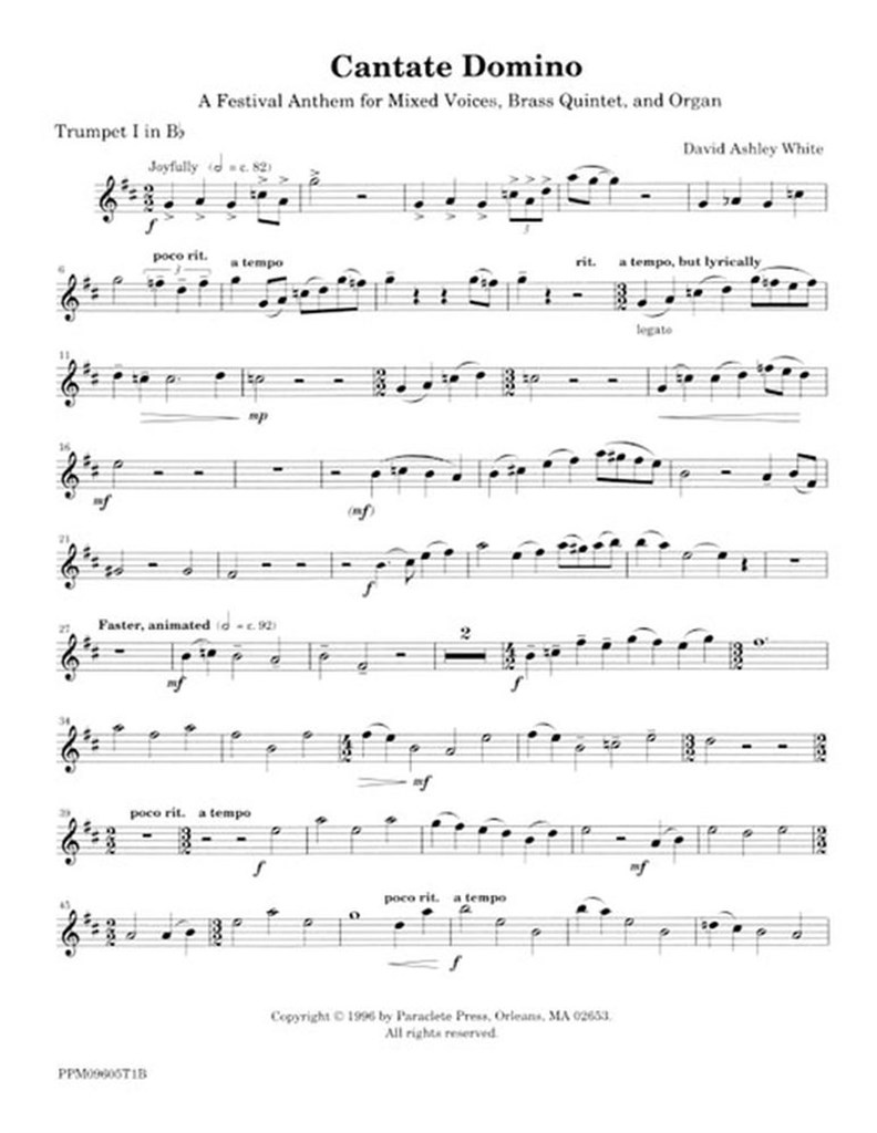 Cantate Domino